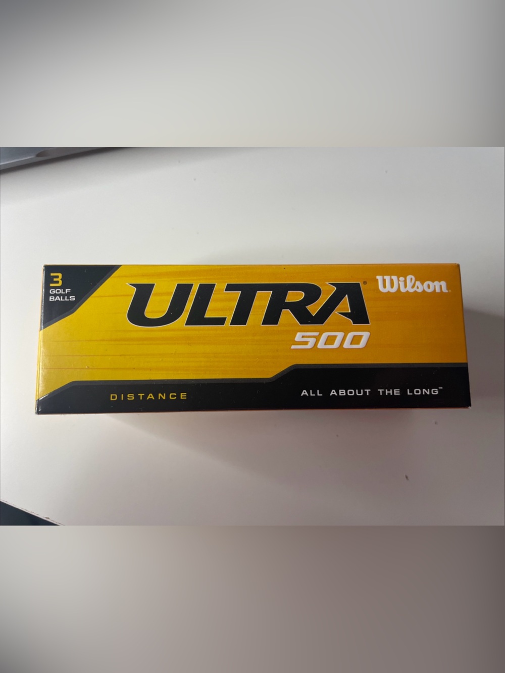 Wilson Ultra 500 3pk of 3 Golf Balls